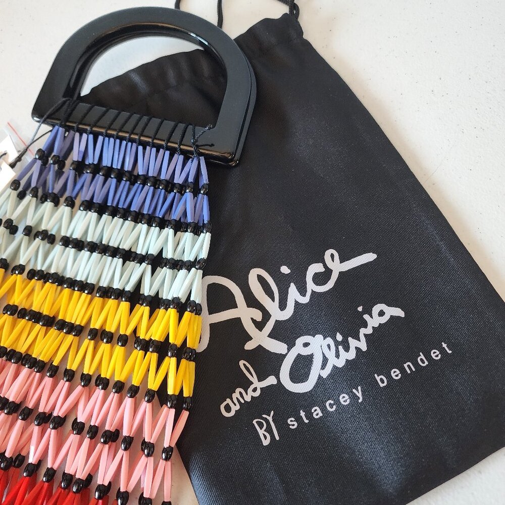 Alice & Olivia Beaded Bag "NEW" - Picture 4 of 13